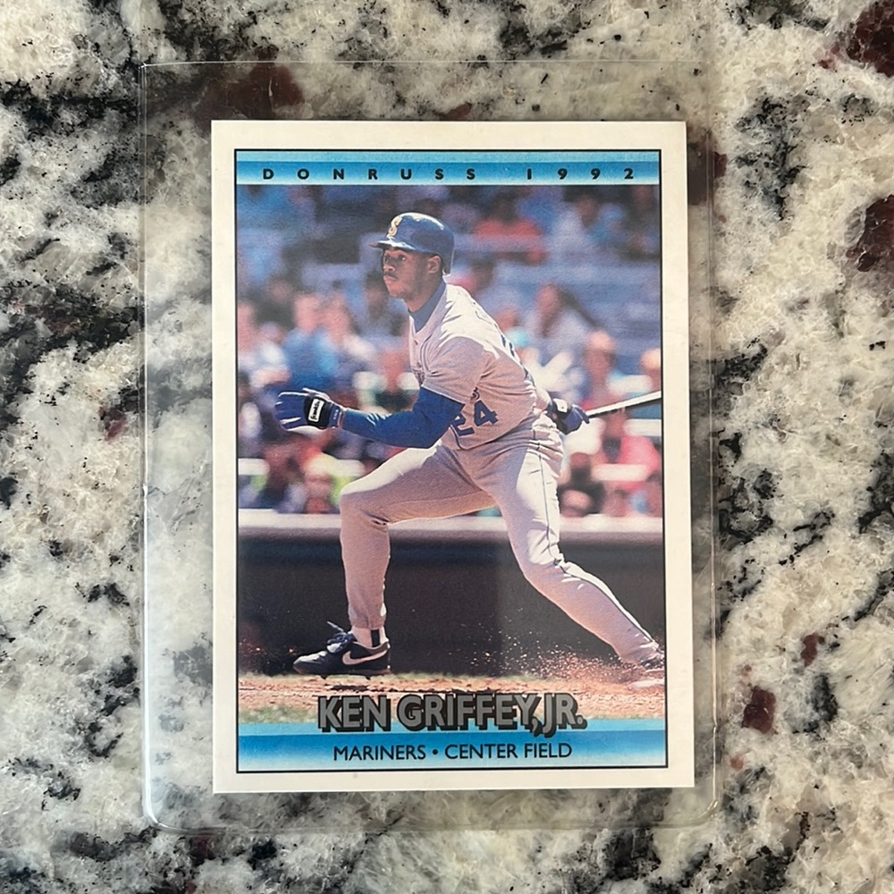 1991 Ultra Rare MINT Donruss Ken Griffey Jr. with no dot after INC ERROR. 😲
